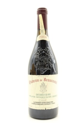 (1) 2004 Chateau de Beaucastel Chateauneuf-du-Pape, Rhone &diams;