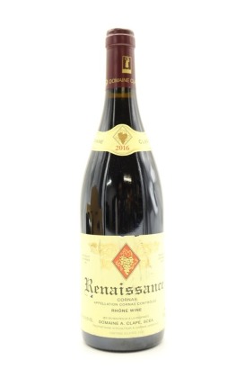 (1) 2016 Domaine Auguste Clape Cornas Renaissance, Rhone [JR17.5] [WS94] &diams;