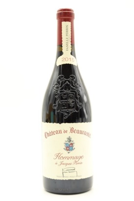 (1) 2015 Chateau de Beaucastel Chateauneuf-du-Pape Grand Cuvee Hommage a Jacques Perrin, Rhone [JR18] &diams;