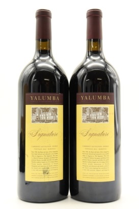 (2) 2013 Yalumba The Signature Cabernet Sauvignon - Shiraz, Barossa Valley, 1500ml [JR17] ♦