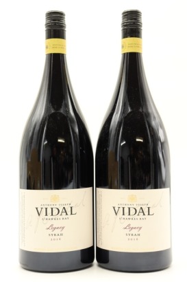 (2) 2016 Vidal Estate Legacy Syrah, Gimblett Gravels, 1500ml ♦