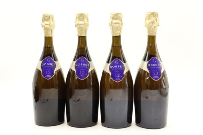 (4) NV Gosset '12 Ans de Cave a Minima' Brut, Champagne &diams;