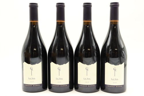 (4) 2016 Craggy Range Le Sol Syrah, Gimblett Gravels [WE95] [JR17.5] ♦