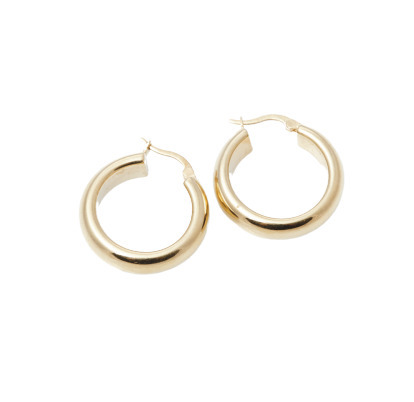 18ct Gold Hoops