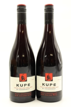 (2) 2018 Escarpment Kupe Pinot Noir, Martinborough ♦