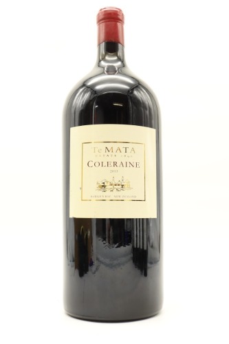 (1) 2013 Te Mata Estate Coleraine, Hawke's Bay, 6000ml [BC98] &diams;