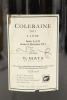 (1) 2013 Te Mata Estate Coleraine, Hawke's Bay, 6000ml [BC98] &diams; - 2