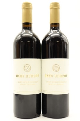 (2) 2010 Hans Herzog Family Estate 'Spirit of Marlborough' Merlot - Cabernet, Marlborough â™¦