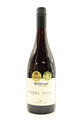 (1) 2017 Martinborough Vineyard Te Tera Pinot Noir, Martinborough