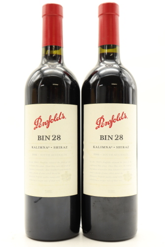 (2) 2006 Penfolds Bin 28 Kalimna Shiraz, South Australia