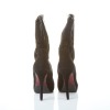 Loriblu Black Suede Heel Boots, Size 39 - 3