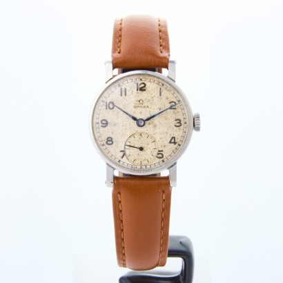 Stainless, Vintage, 30mm Omega, Calibre 256, Manual Wind Wrstiwatch