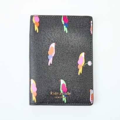 Kate Spade Black Passport Holder