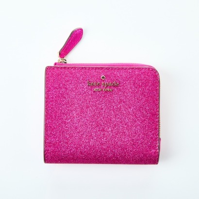 Kate Spade Pink Glitter Wallet