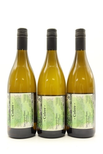 (3) 2017 Colere Sauvignon Blanc Semillon, Nelson♦