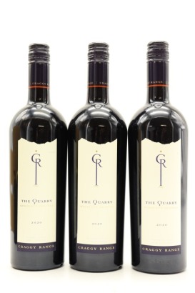 (3) 2020 Craggy Range The Quarry Cabernet Sauvignon, Gimblett Gravels [RP96] ♦