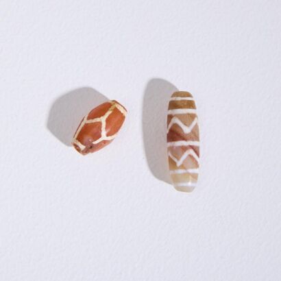 Indus Valley Etched Agate Beads