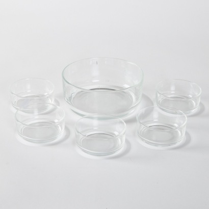 A Set of Italian Glass Bowls