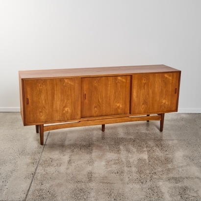 A Refined Mid-Century Danish Teak Sideboard