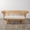 An Italian Franco Albini 'Belladonna' Rattan Sofa by Sika Design - 2