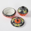 A Shelley Ceramics Lidded Jar and Vase with Butterfly Design - 3