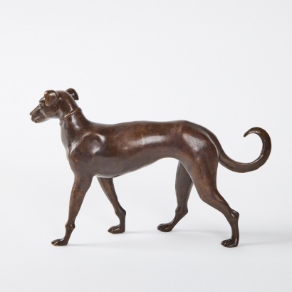 A 1940s Bronze Dog