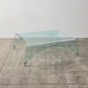 A Glass Coffee Table by Fiam Italy