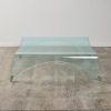 A Glass Coffee Table by Fiam Italy - 2