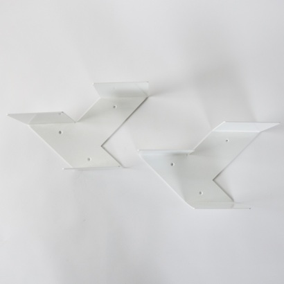 Two 'Fin' Modular Shelves by B-Line