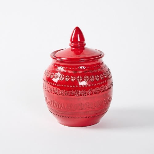 An Italian Bitossi Ginger Jar