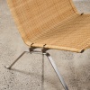 A Pair of PK22 Wicker Chairs by Paul Kjaerholm for Fritz Hansen Denmark - 3