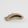 A Chinese Ming dynasty Longquan celadon-glazed pen holder - 3