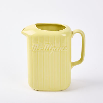 A Yellow-Glazed Crown Lynn McAlpine Jug