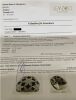 18ct White Gold, Modern, 1.09ct Diamond / Black Enamel Ring - 3