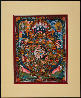 A Thangka, Tibet China