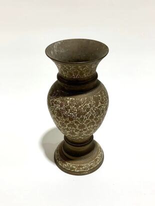 An Indian Brass Vase