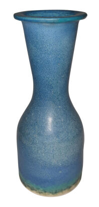 A Len Castle Fluted Bottle Vase