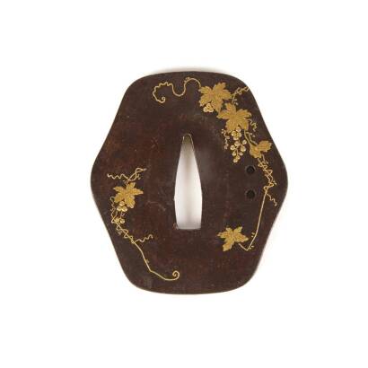 A Fine Japanese Edo Period Tanto Tsuba C. 1800