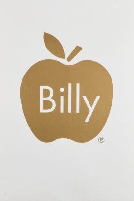 BILLY APPLE Gold Apple