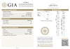 18ct Yellow Gold, Modern .80ct Pear Shape Diamond Ring, GIA certified - 3