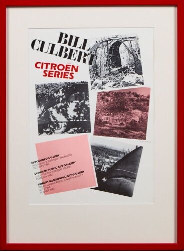 BILL CULBERT Citroen Series Exhibition Poster