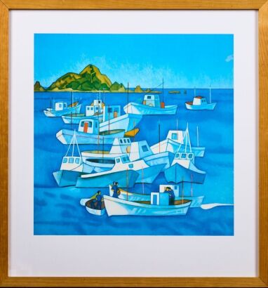 AFTER RITA ANGUS Boats, Island Bay