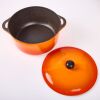 A Monet Cast Iron Casserole Dish - 2