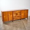 An Oak Sideboard With Inlay Top