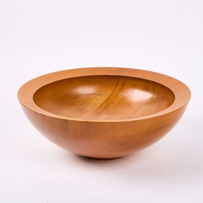 A Large Ian Fish Swamp Kauri Bowl