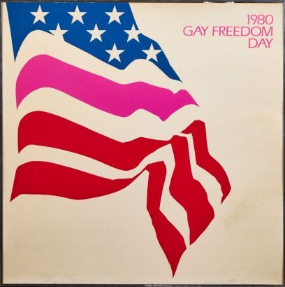 A Vintage Gay Freedom Day Framed Poster