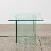 A Post Modern Glass Side Table - 2