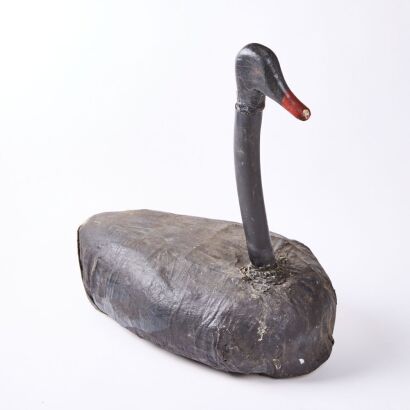 A Handsome Black Swan Decoy