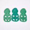 A Trio of Three Plastic Hei Tikis