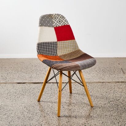 An Eames Style Patchwork Chair